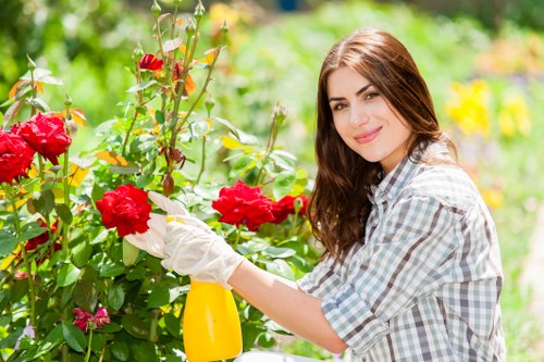 Site risk assessment before gardening maintenance begins